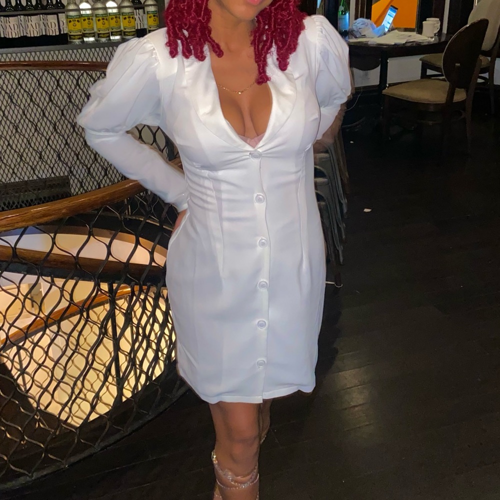 White dress